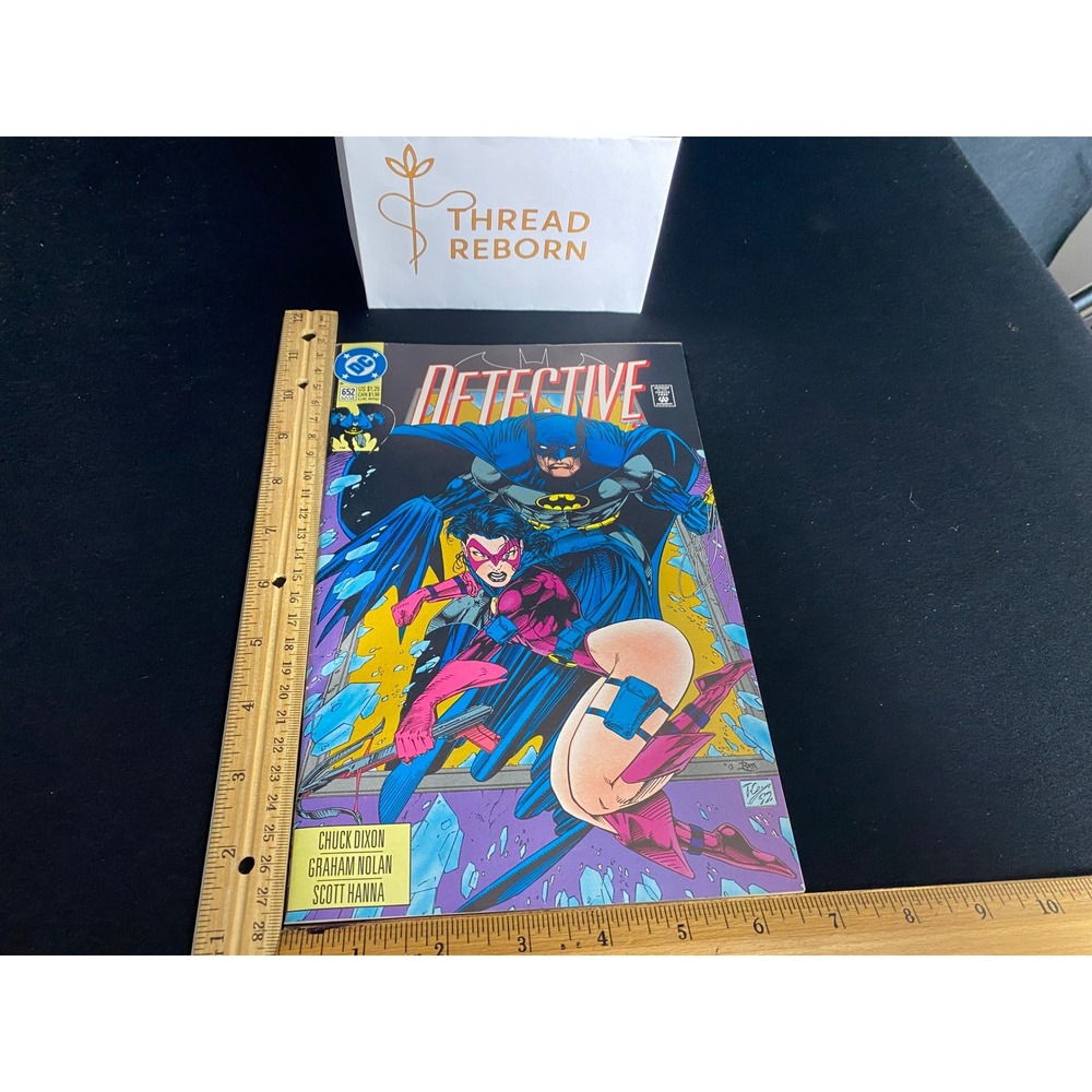 Detective Comics #655 DC Batman Comic Book Huntress Dixon Nolan Hanna